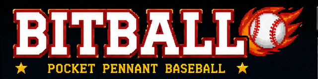 BITBALL Pocket Pennant Baseball
